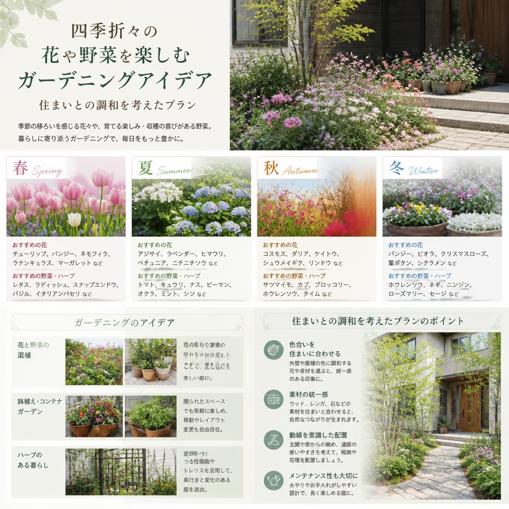 4. ガーデニングで暮らしを豊かに