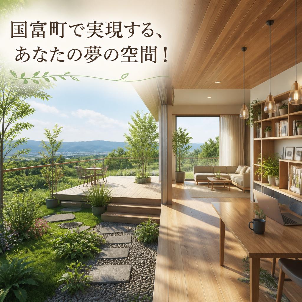 国富町で実現する、あなたの夢の空間！