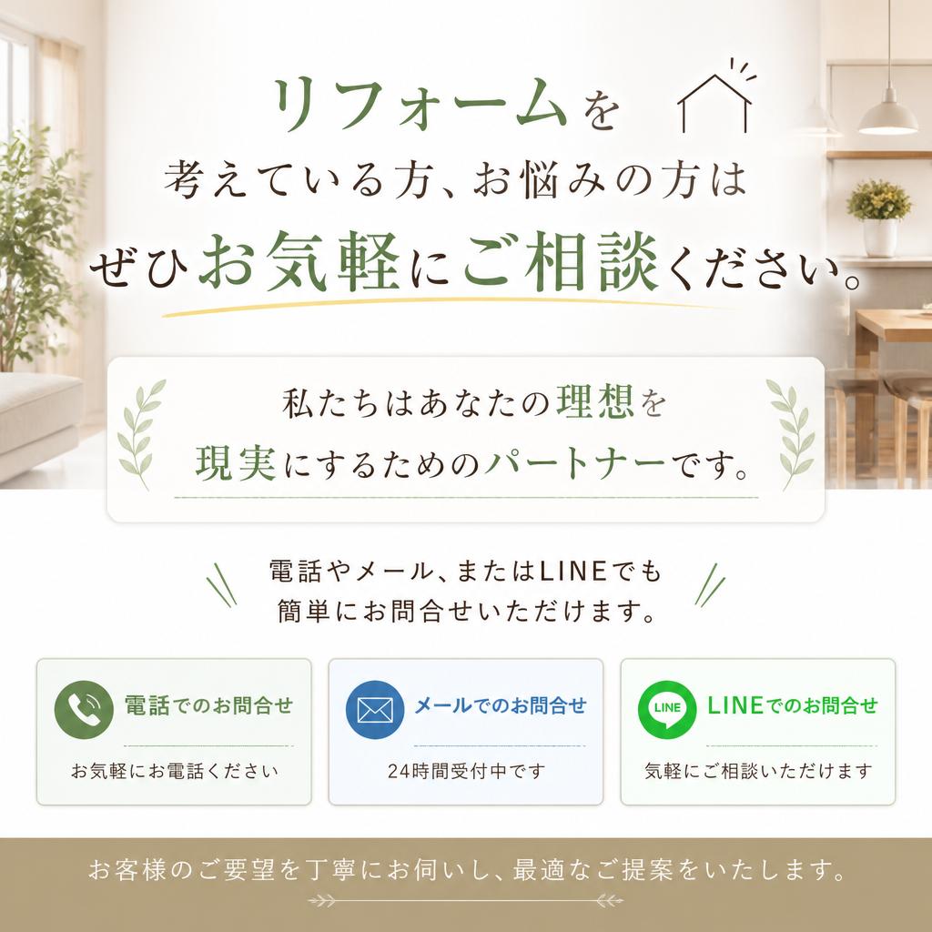 今すぐお問い合わせを！