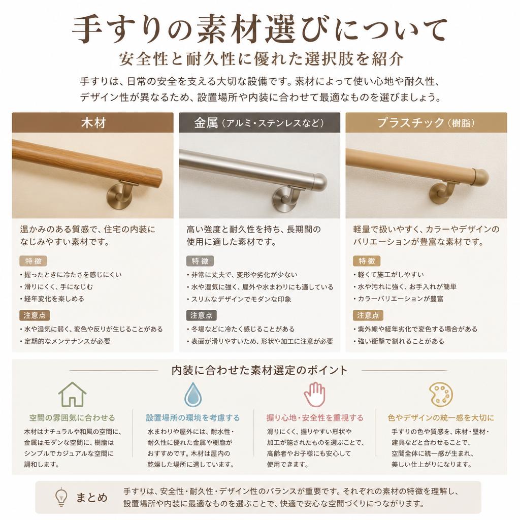 04. 適切な素材選びの重要性