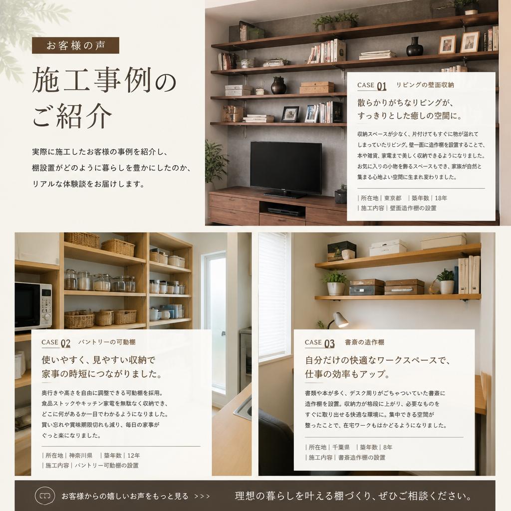 5. 施工実績とお客様の声