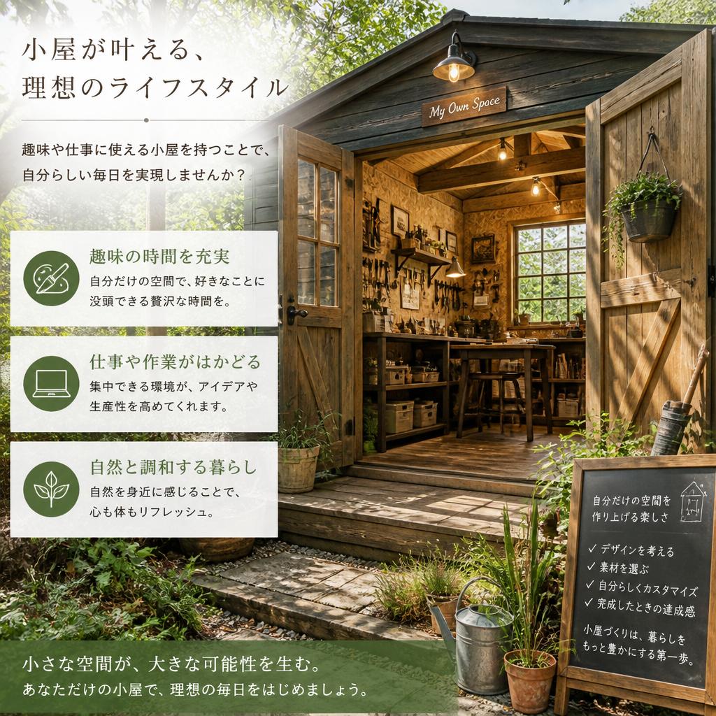 2. 小屋のある暮らし