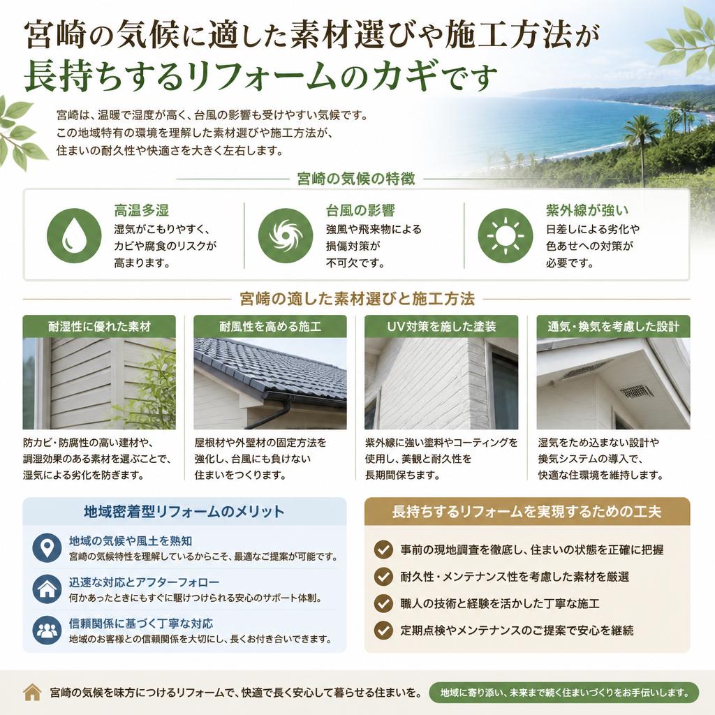 地域特性に合った施工