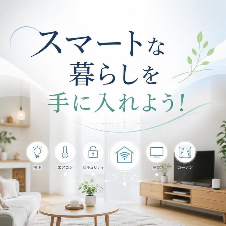 スマートな暮らしを手に入れよう！