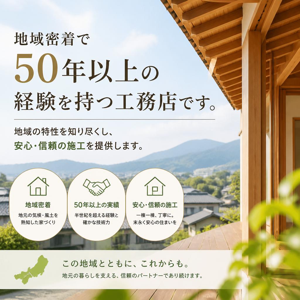 地域密着型の工務店の強み