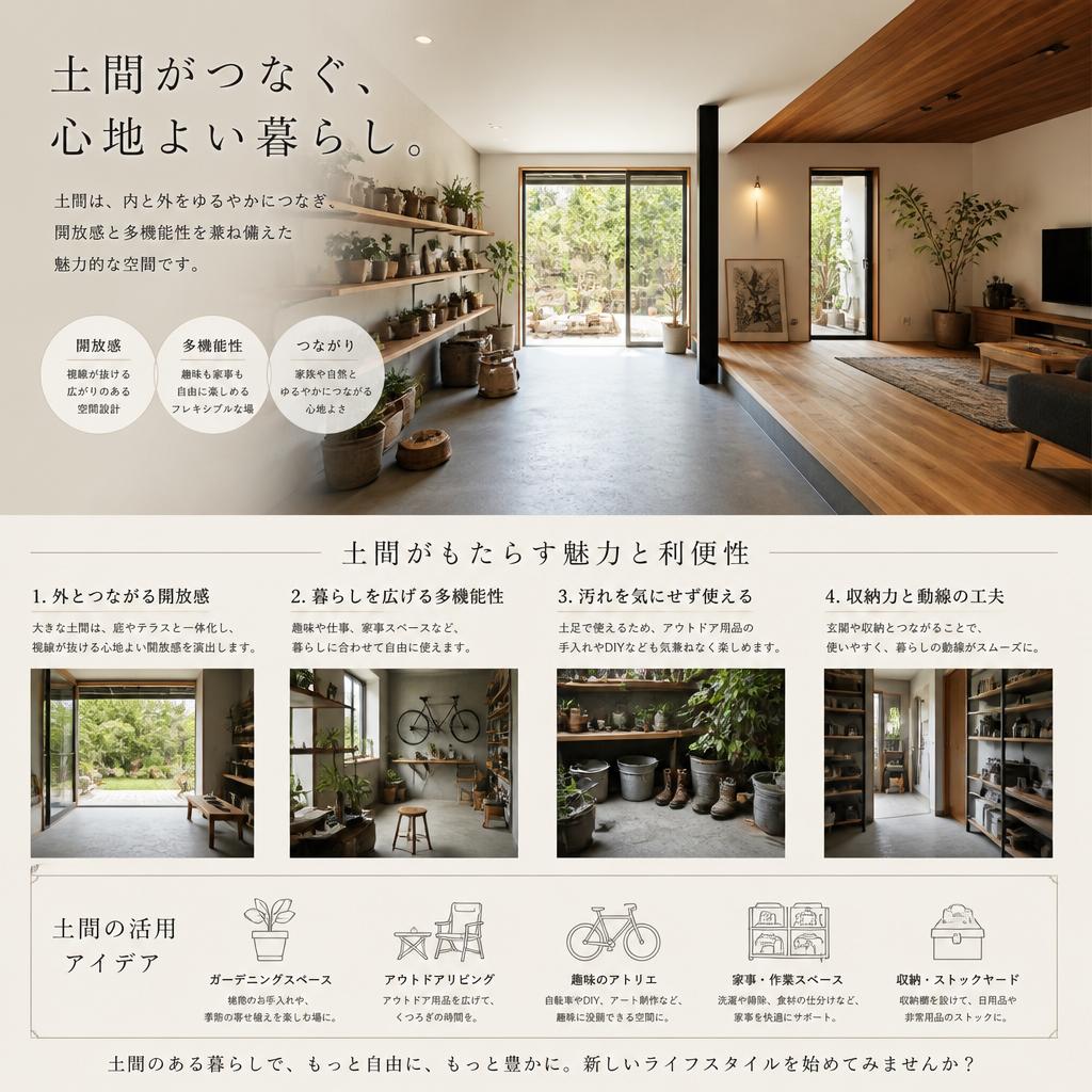 4. 土間施工で味わう新しい暮らし