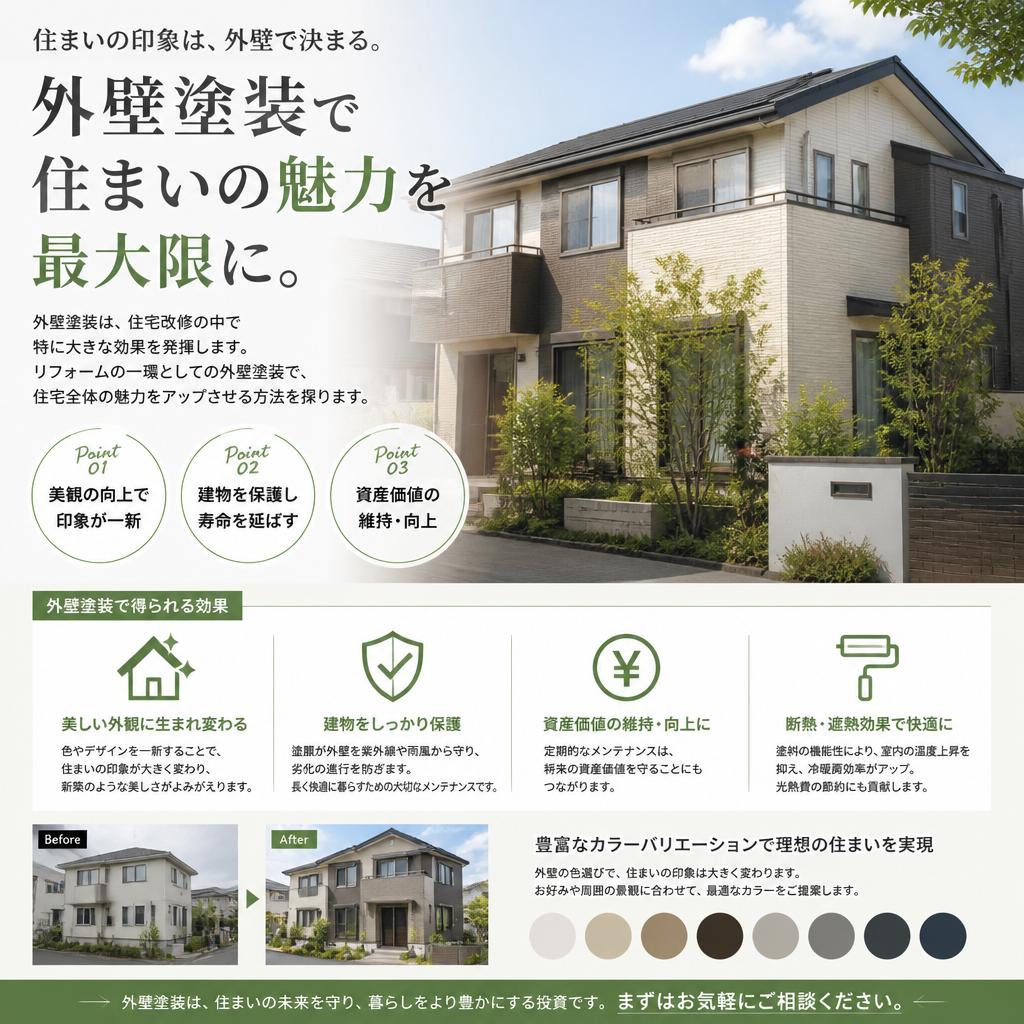 住宅改修におけるリフォームの役割
