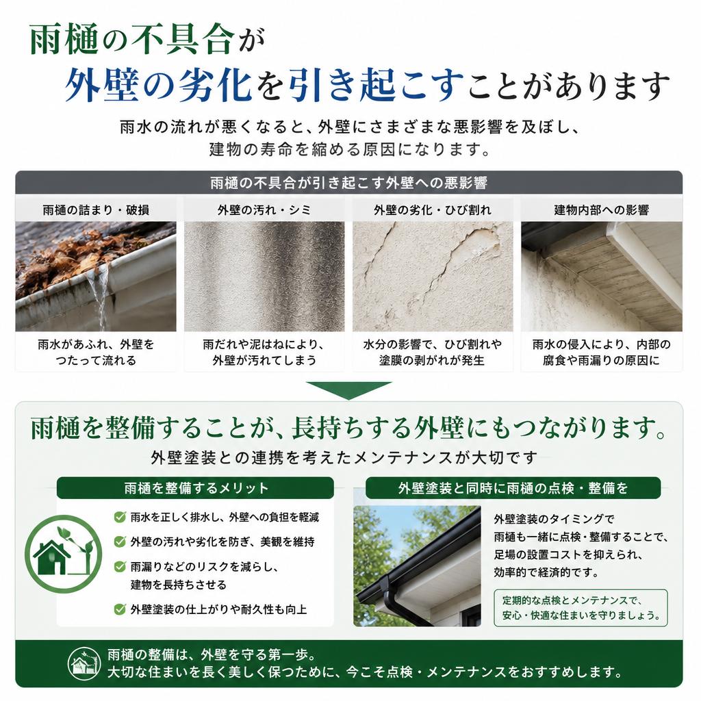 外壁塗装との関連性