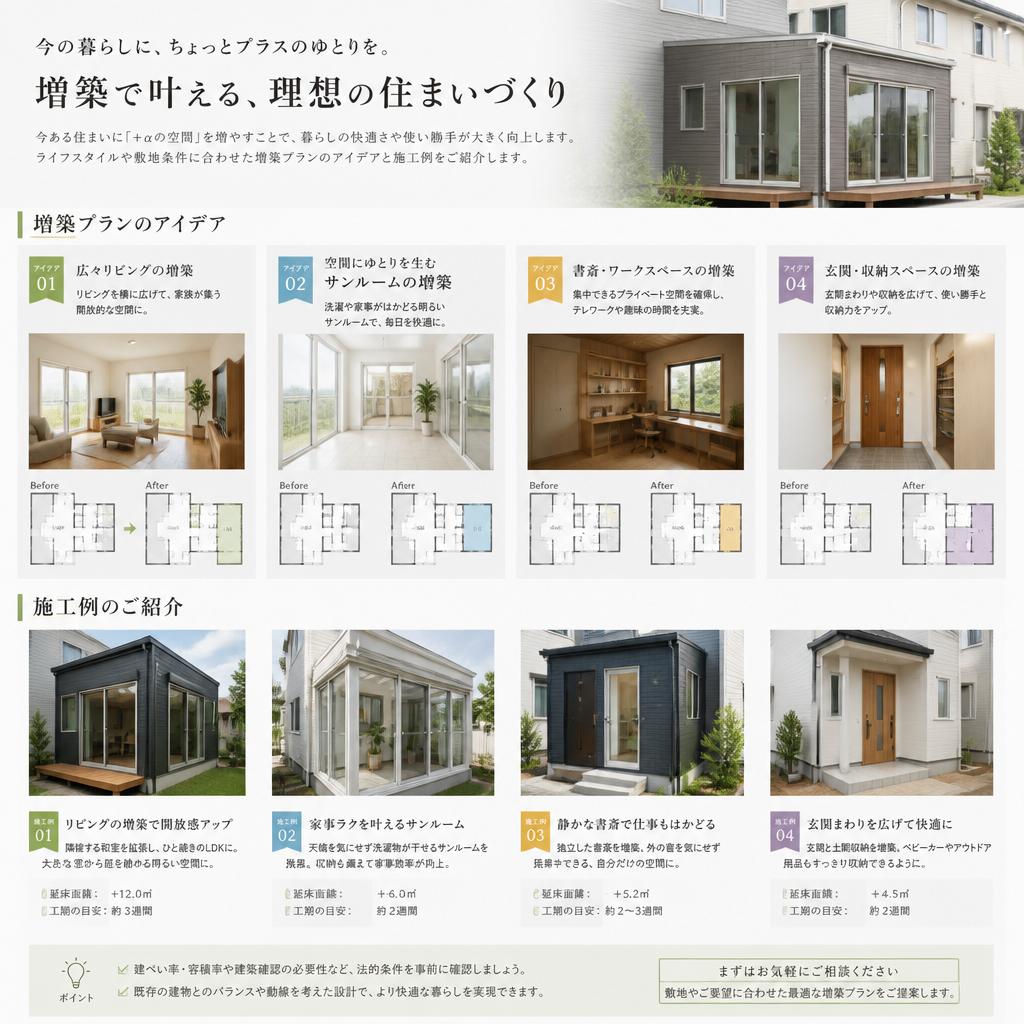 5. 増築プランで広がる可能性