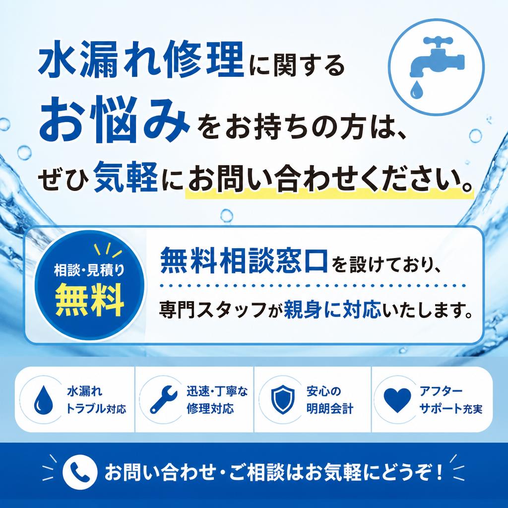 7. お問い合わせと無料相談