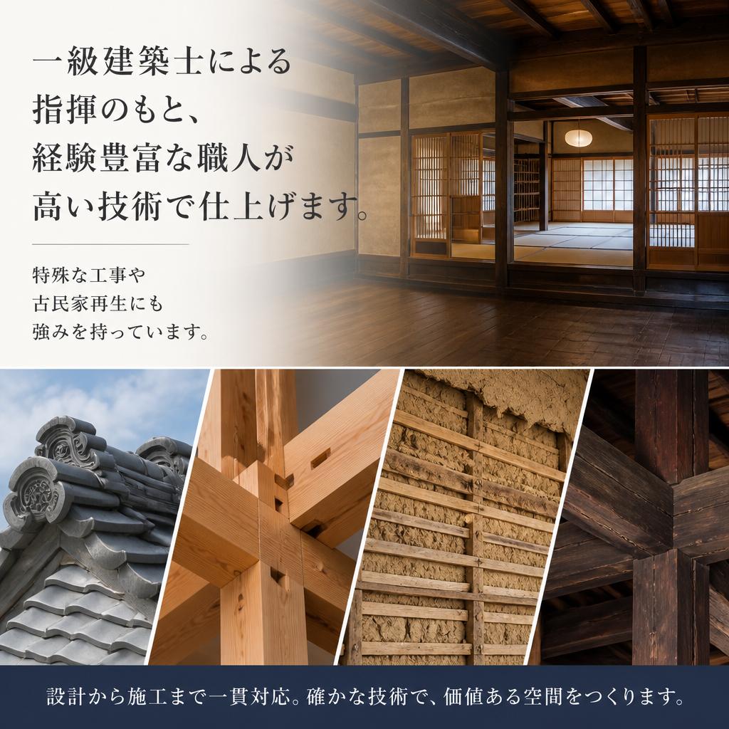 安心・信頼の施工技術