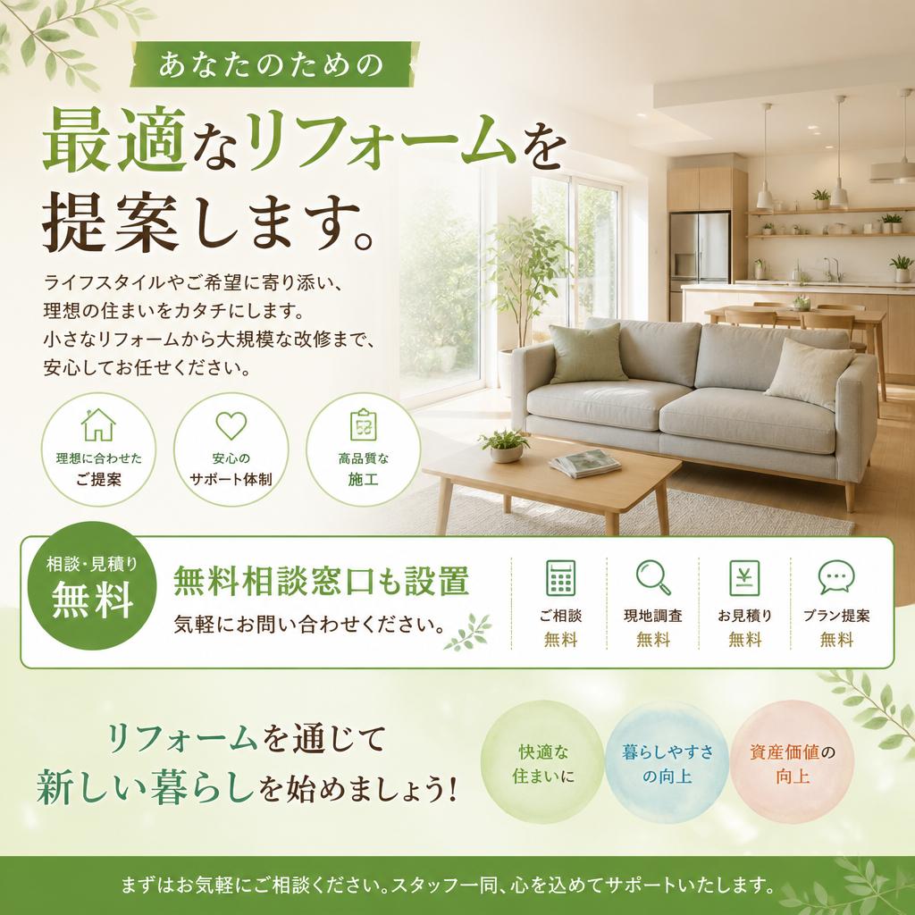 7. お問い合わせで理想の住まいを実現！