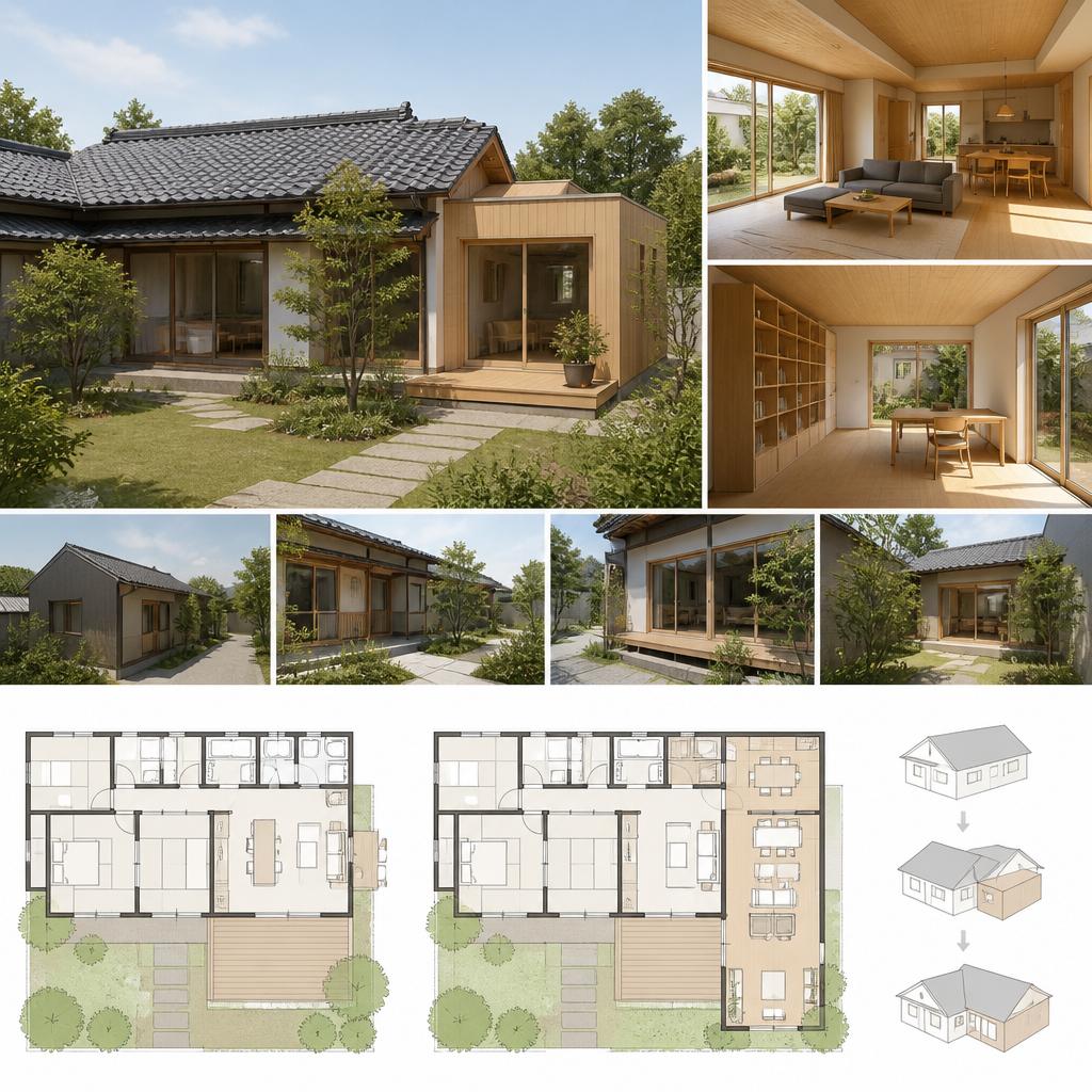 4. 空き家を活用した増築プラン