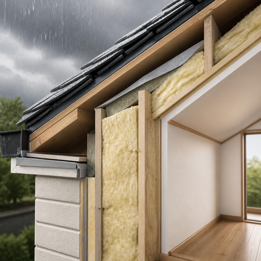 雨漏り対策はこれだ！断熱材を使った安心・安全な住まい