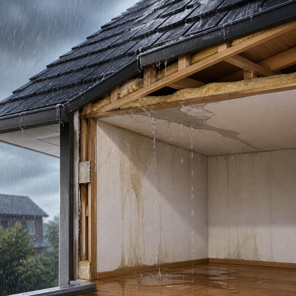 「雨漏り」を放置する前に。あなたの大切な家を守るための第一歩。