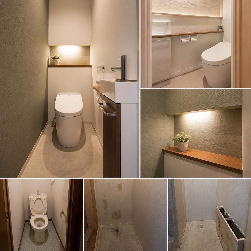 実績紹介：トイレリフォーム事例