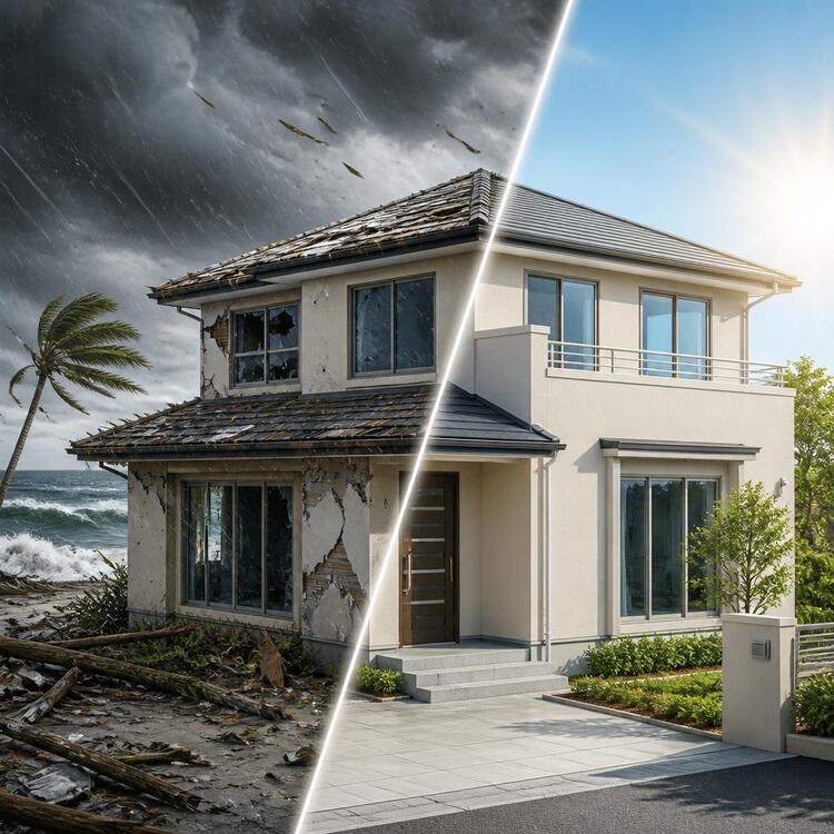台風被害を乗り越える、あなたの家を守るリフォーム