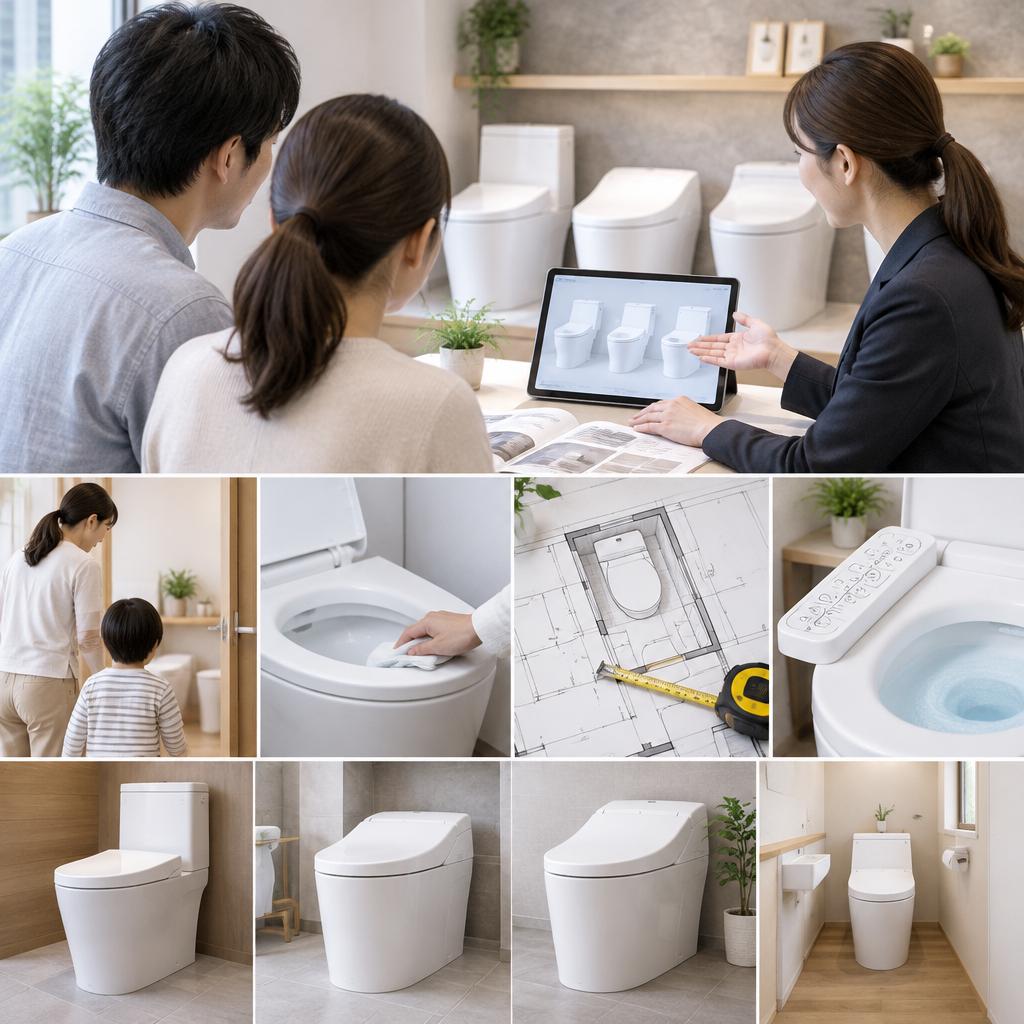 交換だけでなく、暮らしに合うトイレを一緒に考える
