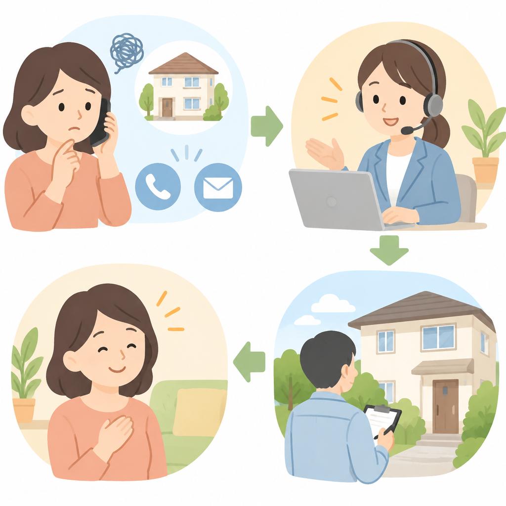 まずは今の家を見せてください。